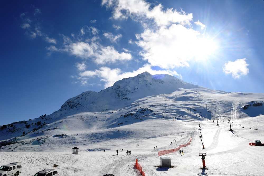 Ski and Swim on the Same Day
